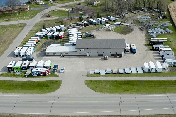 Drone Shot Glacial Lakes Rec